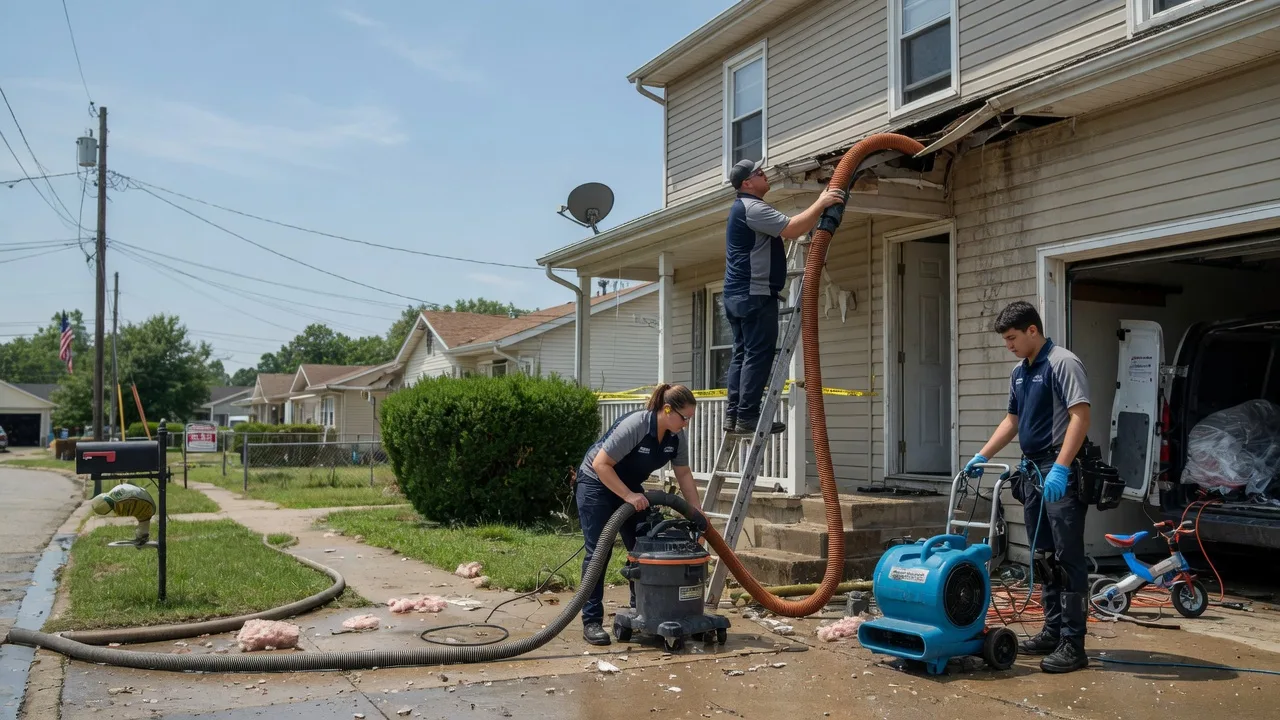 Water Damage Restoration in New Blaine, AR near me
